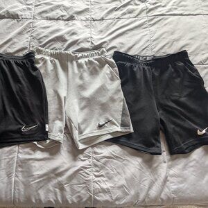 Nike Dri Fit Gym Shorts Size Small Bundle of 3